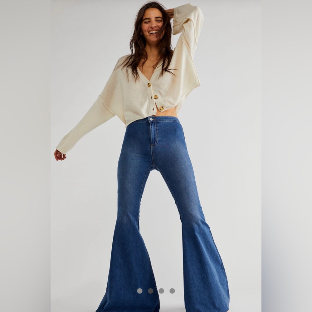 We the free just float on flare leg jeans